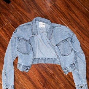 Fashion Nova Light Blue Jean Jacket